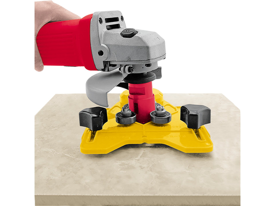 PROWADNICA DO WIERCENIA W PŁYTKACH CERAMICZNYCH ZAKRES ŚREDNIC OTWORÓW OD 4 MM DO 84 MM