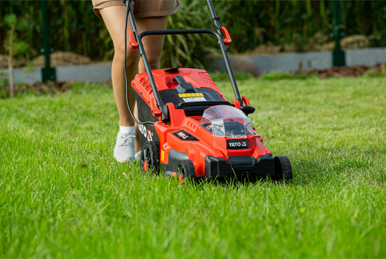 TOSAERBA 2X18V 43CM + 2X4AH + DOPPIO CARICATORE