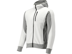 FLEECE JACKET W. HOOD SARNA WHITE S. S