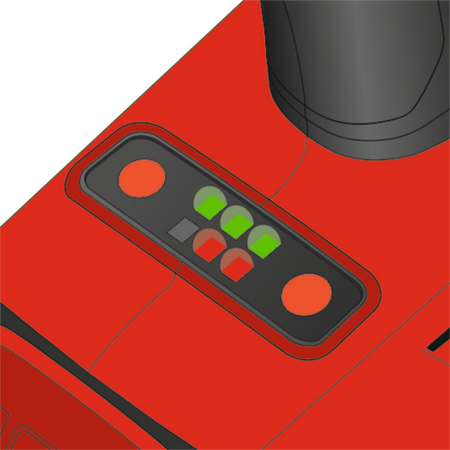 BRUSHLESS IMPACT WRENCH 18V, 1/2'', 1200NM - BODY