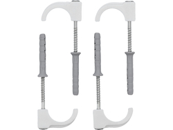 PIPE CLIPS WITH ANCHOR 15-28MM 4PCS