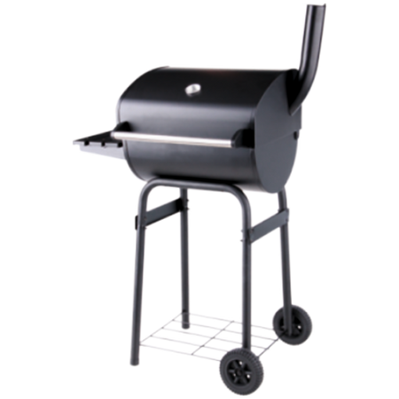 GRILL WĘGLOWY Z POKRYWĄ, RUSZT 47X34CM