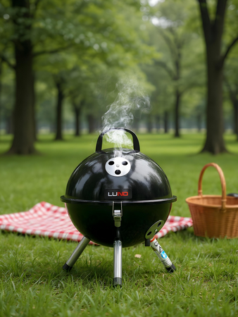 PORTABLE CHARCOAL GRILL GRID 32CM