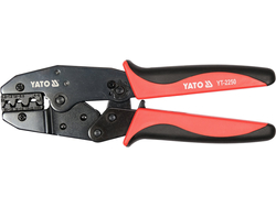 RATCHET CRIMPING PLIERS 220 MM