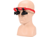 HEAD MOUNTED MAGNIFIER WITH LED LIGHTS