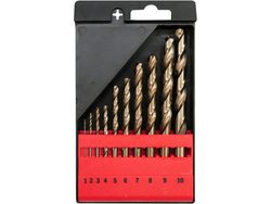 SET DI PUNTE PER METALLO CO-HSS 10 PZ. 1-10MM
