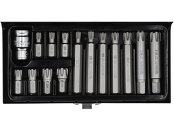 SCREWDRIVER BIT SET RIBE 15 PCS