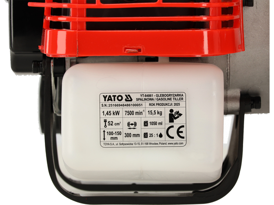 GASOLINE TILLER 2 STROKE