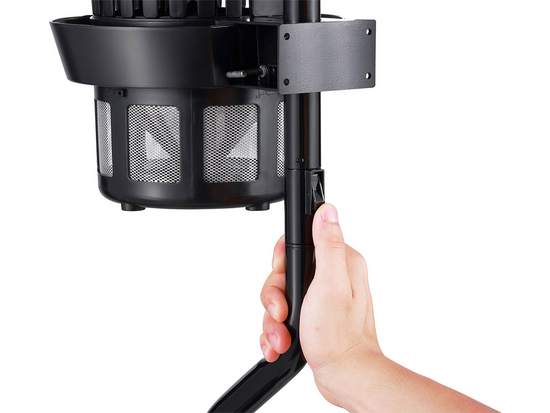 INSECT KILLER LAMP WITH FAN AND STAND UVA 15W IPX4