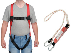 HARNESS AND LANYARD