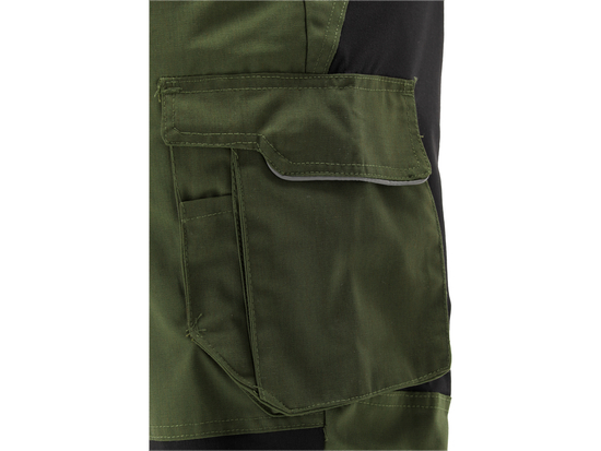 PANTALÓN DE TRABAJO SERVAL STRETCH EN 4 VÍAS TALLA VERDE. METRO