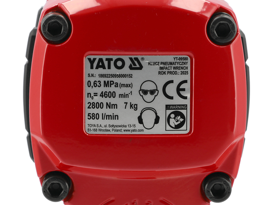 AIR IMPACT WRENCH 3/4" 2800NM