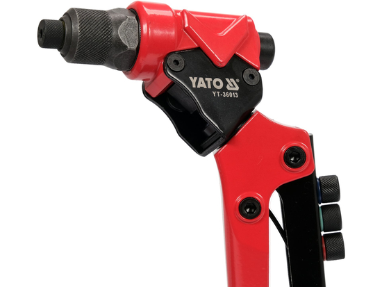 RIVETTATRICE UNIVERSALE A MANO 3 IN 1 TESTA ROTANTE