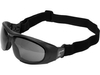 GREY GOGGLES WITH STRAP