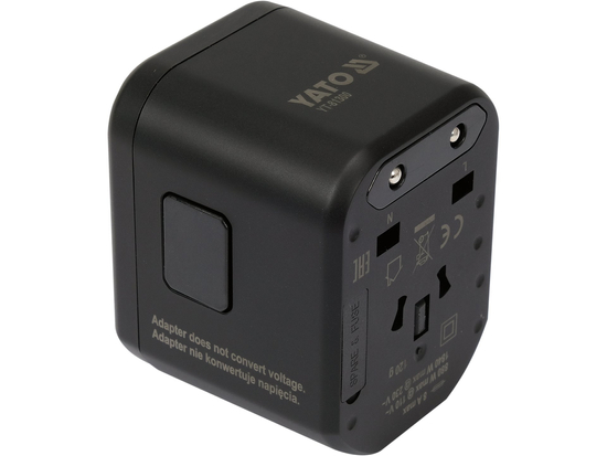 UNIVERSAL TRAVEL ADAPTER ΓΙΑ ΠΑΝΩ ΑΠΟ 150 ΧΩΡΕΣ ΜΕ ΓΡΗΓΟΡΟ ΦΟΡΤΙΣΤΗ USB. 3,0, 20 W