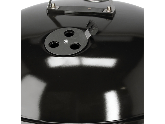 BARBECUE À CHARBON DE BOIS ROND 54CM NOIR