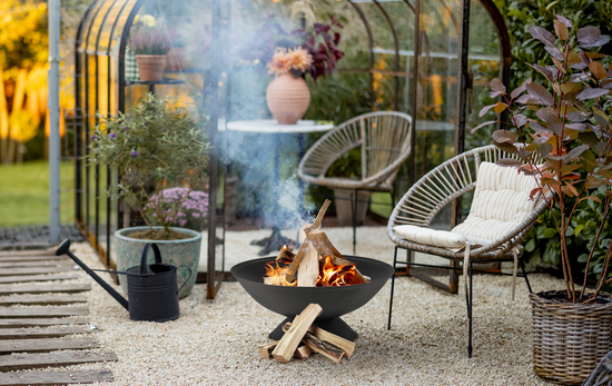 CAST IRON FIRE PIT 56CM