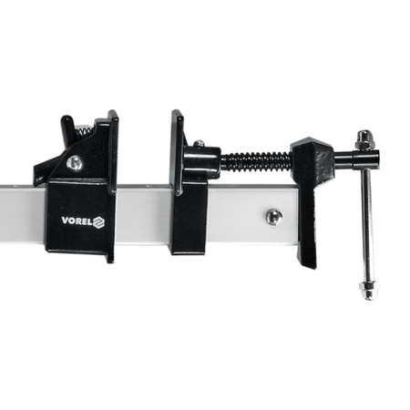 BRAÇADEIRA PARA COLAGEM DE PLACAS, GUIA DE ALUMÍNIO 2400MM