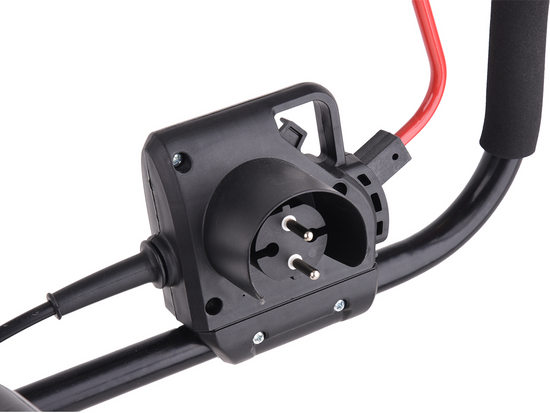 ELEKTRICKÁ SEKAČKA 2000W 430MM 50L S NASTAVITELNOU VÝŠKOU RUKOJETI