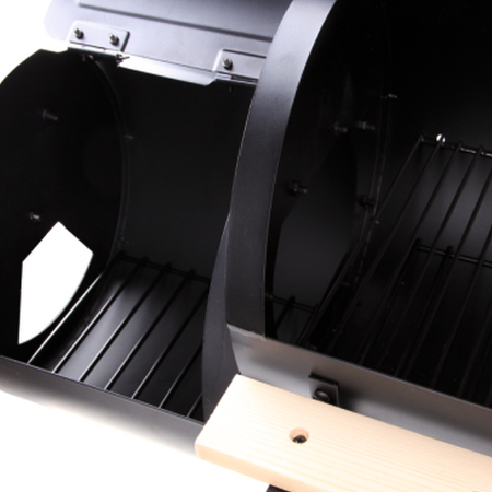 CHARCOAL GRILL WITH SMOKER GRATE 60*30CM