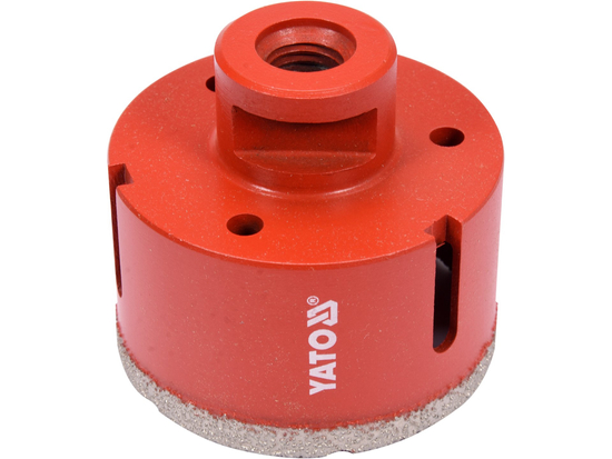 DIAMANTOVÝ VRTÁK DO KAMENE 68MM, PRO SUCHÉ VRTÁNÍ S ÚHLOVOU BRUSKOU