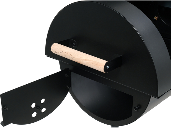 CHARCOAL GRILL WITH SMOKER XXL GRATE 64*37CM