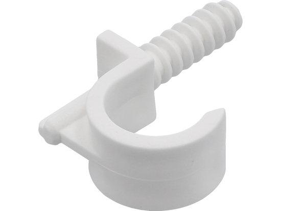 STAFFE DI MONTAGGIO E INSTALLAZIONE CON PERNO DI INSTALLAZIONE RAPIDA PER TUBO DA 25MM, 4 PZ.