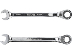 CLE MIXTE A CLIQUET 12 MM