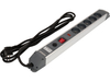 SURGE PROTECTOR POWER STRIP WITH GROUND 5S 3M ALUMINIUM