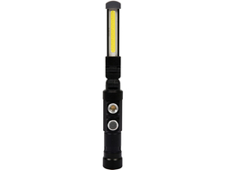 ΛΑΜΠΑ ΕΡΓΑΣΤΗΡΙΟΥ COB LED 3W 300LM, LI-ION 3.7V 600MAH, ΑΛΟΥΜΙΝΙΟ