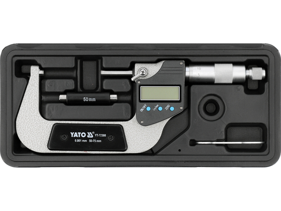 DIGITAL OUTSIDE MICROMETER 50-75MM / 0.001MM