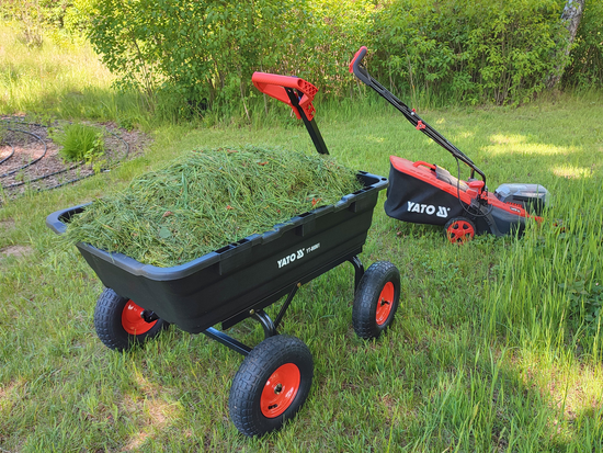 CHARIOT DE JARDIN À BASCULE XXL 550KG