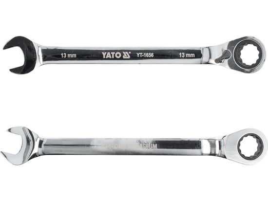 CLE MIXTE A CLIQUET 13 MM