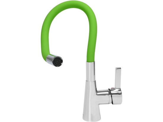 IZLIETNES JAUCĒJKRĀNS AR ELASTĪGU SNĪPI - 'FLEXIBLE' GREEN