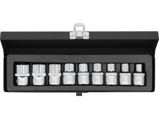 TORX LIGZDU ATSLĒGAS, LIELS E10-E24, KOMPLEKTS 9