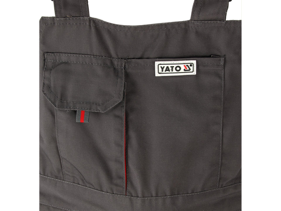 PANTALONI DA LAVORO DAN CON SALOPETTE, TAGLIA. L