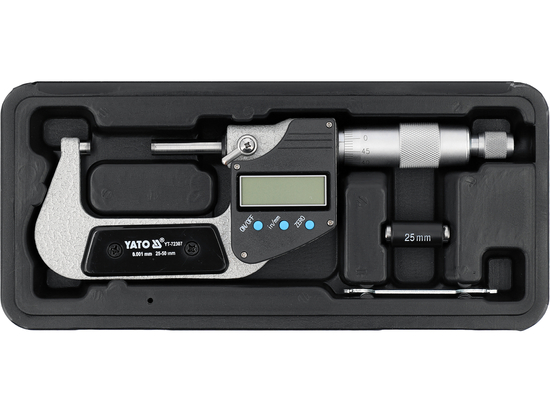 DIGITAL OUTSIDE MICROMETER 25-50MM / 0.001MM