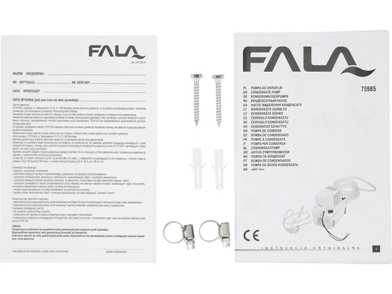 BOMBA DE CONDENSADO DE 85 W