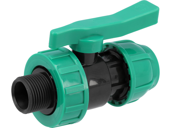 BALL VALVE 32MM X 1" PP