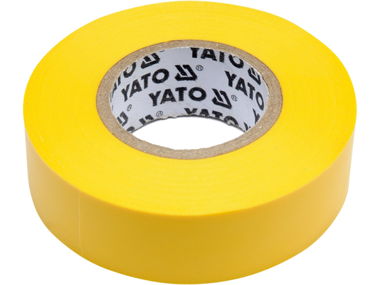 ELEKTRISKĀ IZOLĀCIJAS LENTE 19MMX20MX0.13MM, DZELTENA