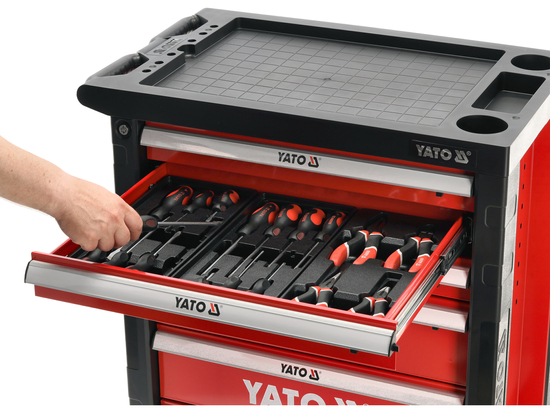 ARMOIRE DE SERVICE AVEC OUTILS 177 PIÈCES.