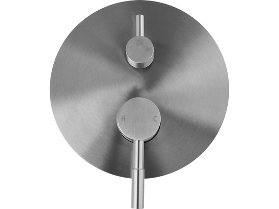 BUILT-IN SHOWER SYSTEM ''STEELY ROUND''