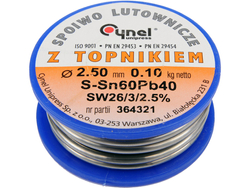 LIANT À SOUDER SN60PB40 2.5/100