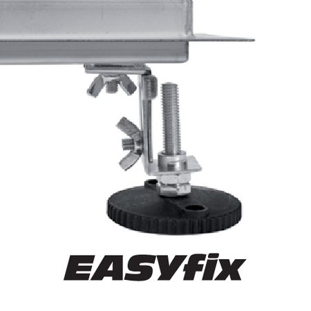 DRAIN LINÉAIRE ROTARY 50 AVEC SIPHON ROTATIF HUMIDE ET SEC