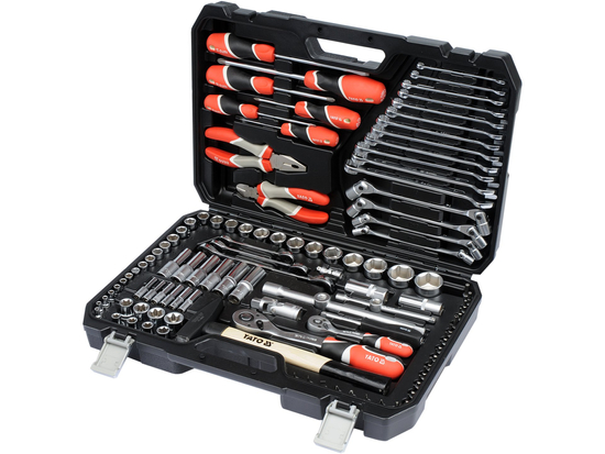 CONJUNTO DE FERRAMENTAS 1/4'', 1/2'', 109 PCS.