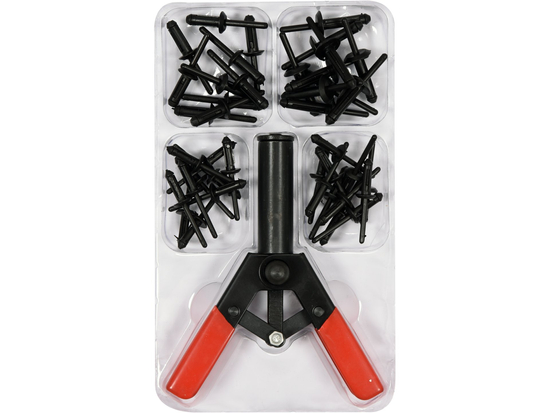 PLASTIC RIVET KIT 41PCS