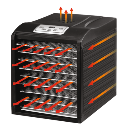 SECADOR DE ALIMENTOS 9 SIT, 600-700W