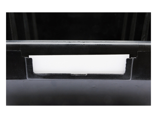 CONTENEUR DE RANGEMENT NOIR XS 116 X 112 X 75