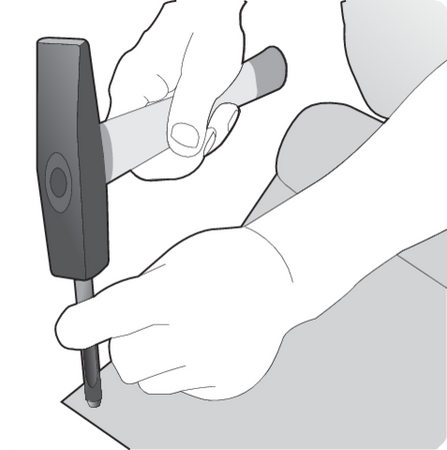 ТРЪБА ЗА КОЖА, ГУМА, КАРТОН, ТЕКСТИЛ, FI 25 ММ