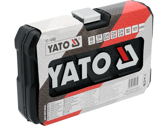 KIT DE FERRAMENTAS DE 1/4" 68 PEÇAS